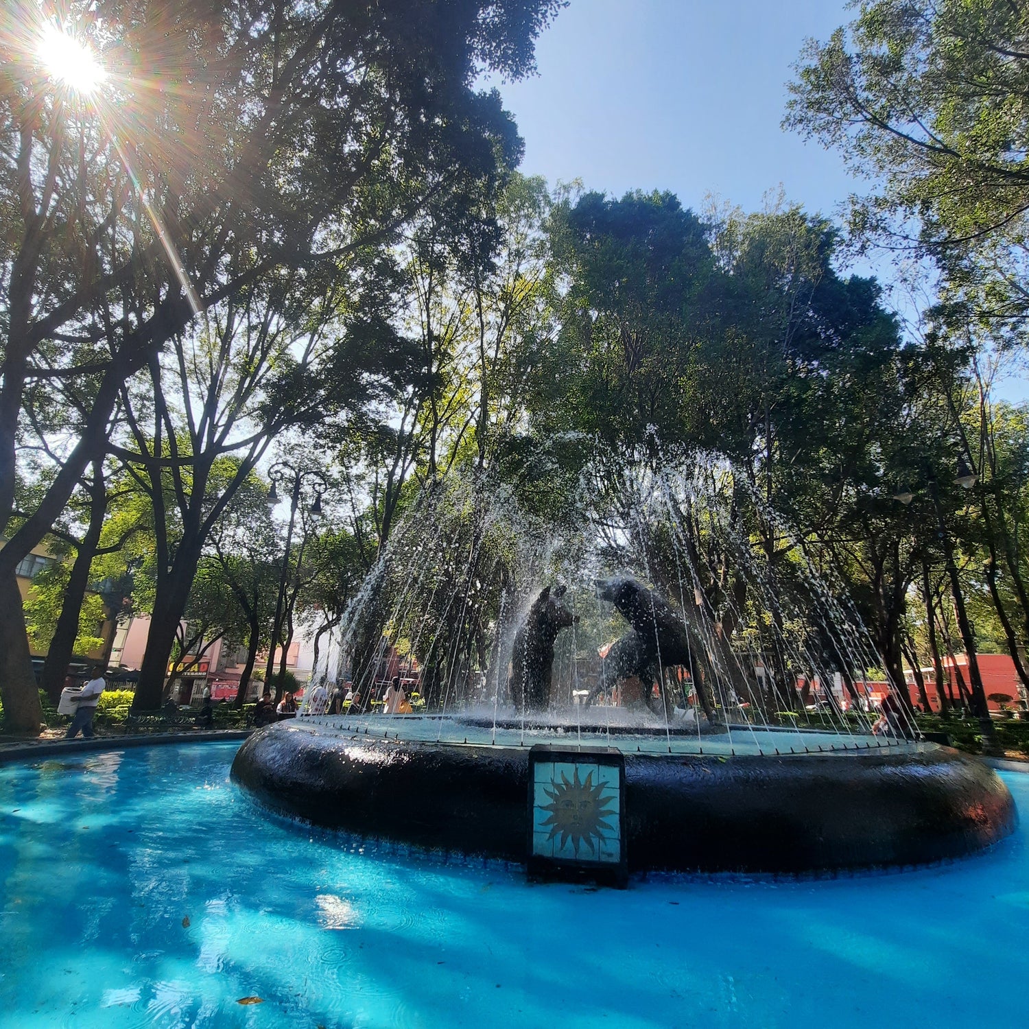 Fuente De Los Coyotes – Mexico City